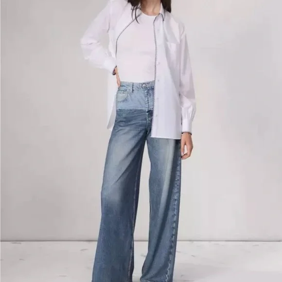 Rag&bone miramar terry Sofie wide leg pant - Picture 1 of 13